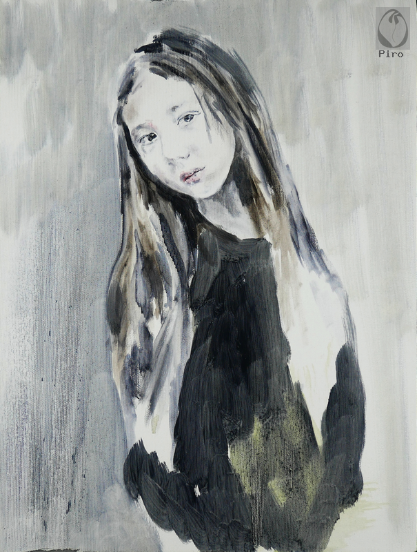 oil on canvas - olio su tela di Piro